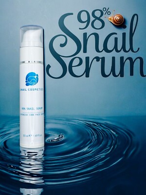 Schneckenschleim Serum 98% Snail Cosmetics 50ml Tagespflege Creme