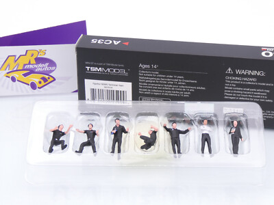 TSM MINI GT MGTAC35 # 7er Figuren Set '' Techniker Team Nissan NISMO '' 1:64 NEU