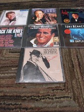 7 MALE VOCALISTS CDS BOBBY DARIN, FRANK SINATRA,  PAUL ANKA, TONY BENNETT, ANDY