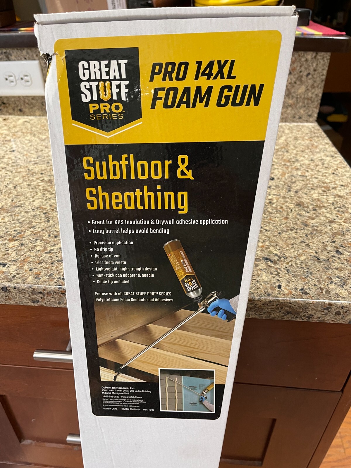 NEW Great Stuff PRO 14 XL 40" Spray Foam Dispensing Tool w/ Flow Control- 259201