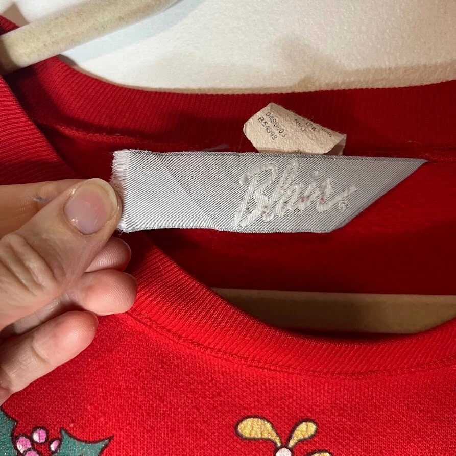 De Colección Linda Navidad Gato Gatito Gráfico Sudadera Años 80 90 Mujer 3XL Fea Navidad Foto 3 de 4