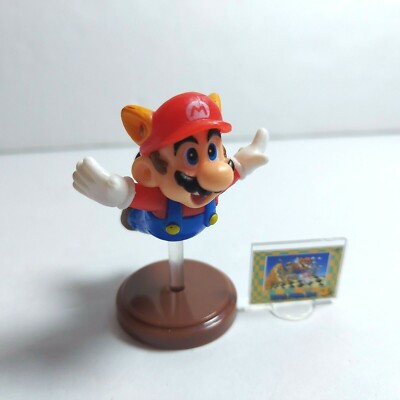 Super Mario Bros 3 2'' Tanooki Flying Raccoon Mario Choco Egg Mini Figure Furuta