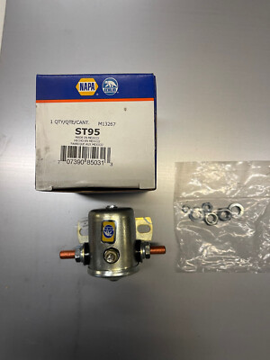 NAPA Echlin ST95 Starter Solenoid 12 VDC - NEW & Ships FREE 