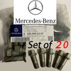 20PCS OEM# 000-990-53-07 Genuine Mercedes Benz Wheel Bolts Made in Germany
