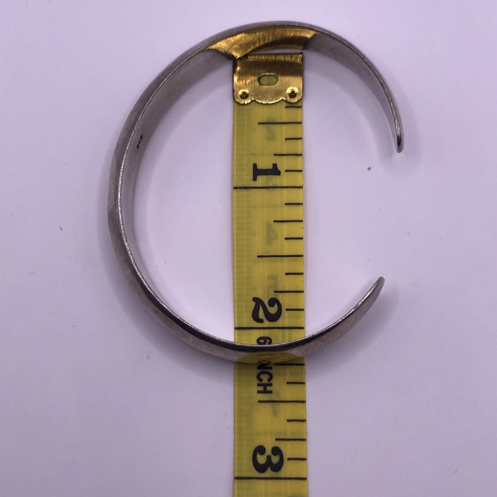 Artisan Sterling Silver Cuff 925 - image 4