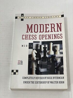 Modern Chess Openings: McO-13, 13th Edition - Nick Defirmian