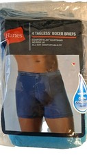 Hanes Men  s XL Cool Comfort Boxer Briefs 4-Pack Tagless Underwear Pack