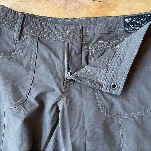 KUHL MOUNTAIN CULTURE PANTALONI DA TREKKING NYLON SPANDEX TASCHE ATLETICI ASCIUGATURA RAPIDA M - Foto 4 di 10