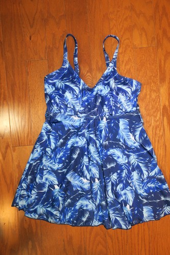 M ❤️ NIPTUCK ❤️ LONG TANKINI TOP ❤️ ONE-PIECE PADS BIKINI STRETCH SWIM SUIT