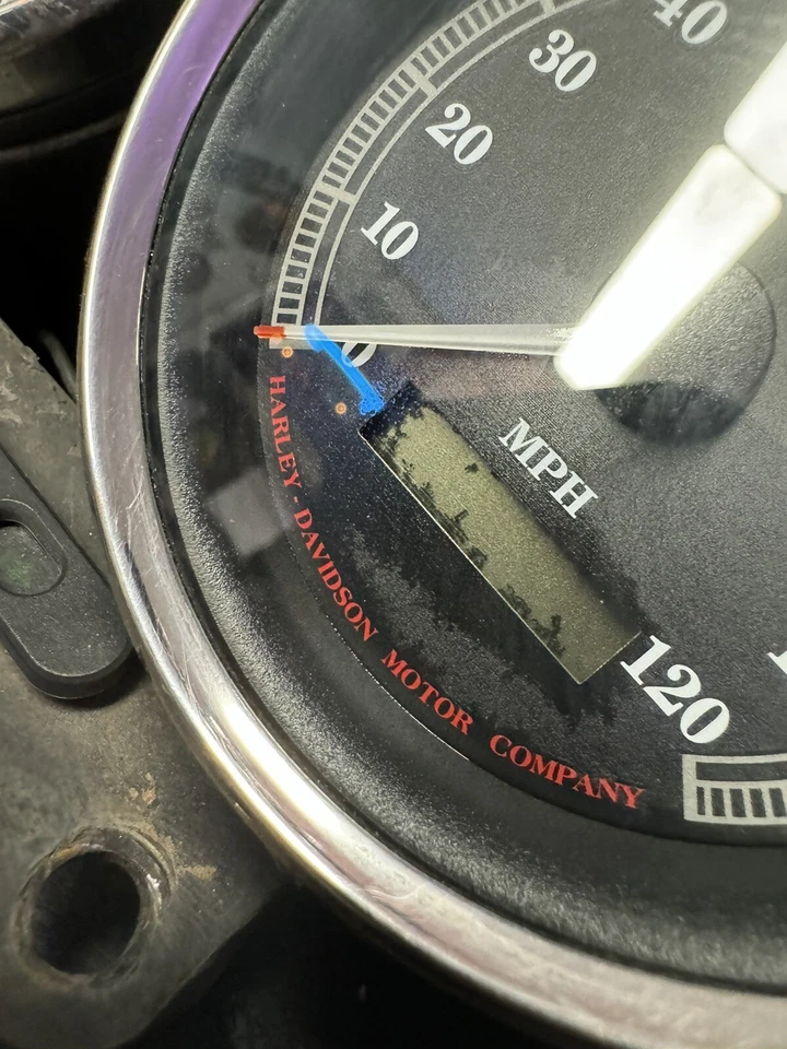 Dual Gauge Dyna Tac Speedo Odometer Tachometer Fxdl Fxdx Fxdxt Xl1200 Gauges Fxd - Image 2 of 4