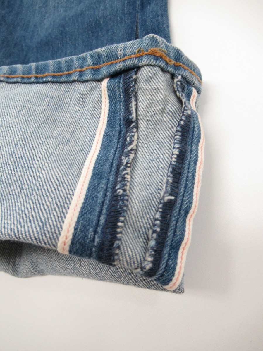 新品　LEVI’S リーバイス505-0217 BIG E　 W30L28 VTG Levi 505-0217 Men's Selvedge Big E Remake Jeans Tag Size