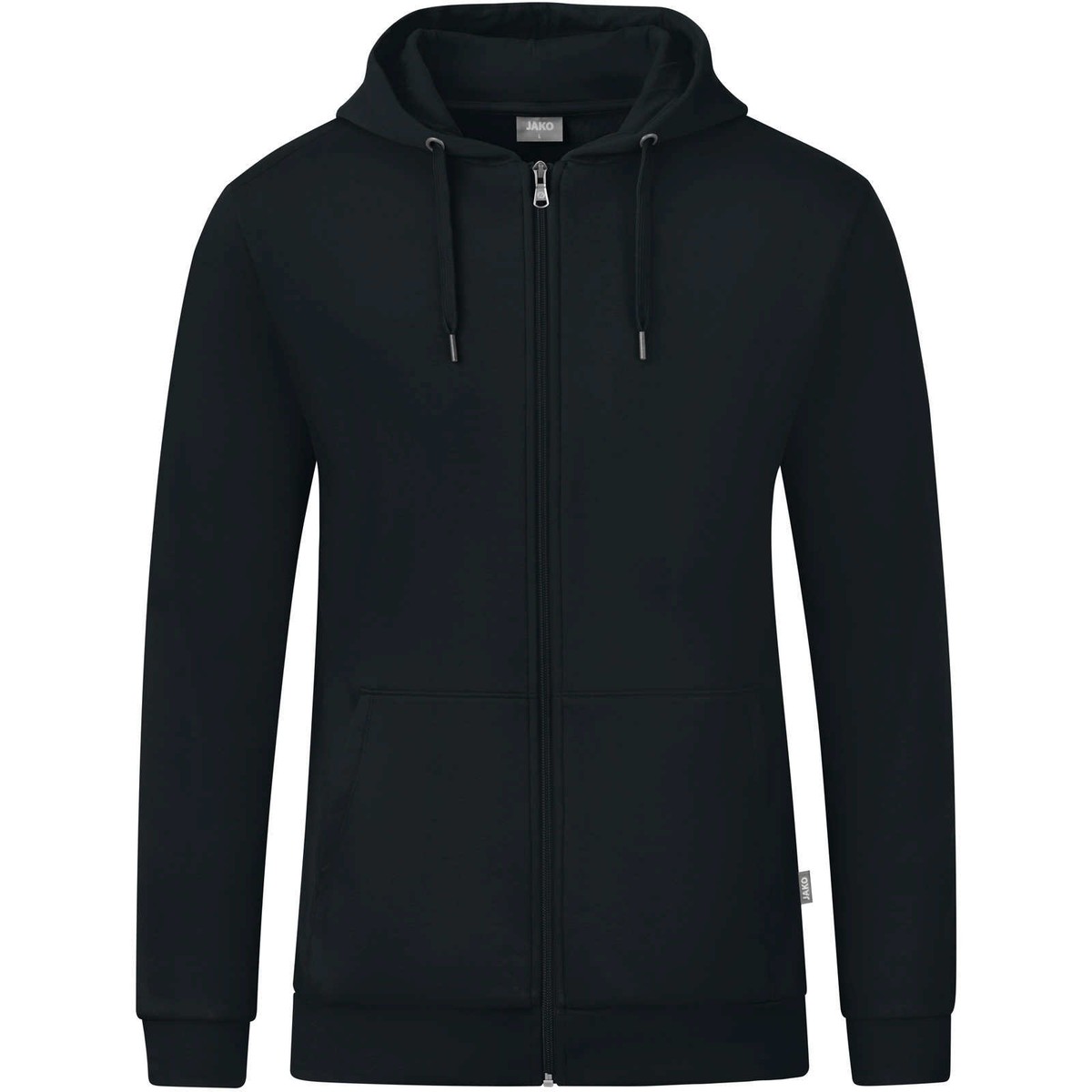 JAKO Kapuzenjacke Organic aus Bio-Baumwolle nachhaltiger Hoodie