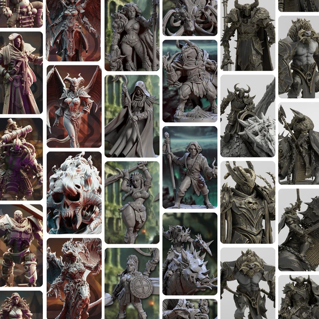 Your Party Starts Here - Fantasy Miniatures Collection