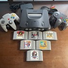 Nintendo 64 Console Bundle 2 Controllers with 6 Games N64 Japanese ver. #55