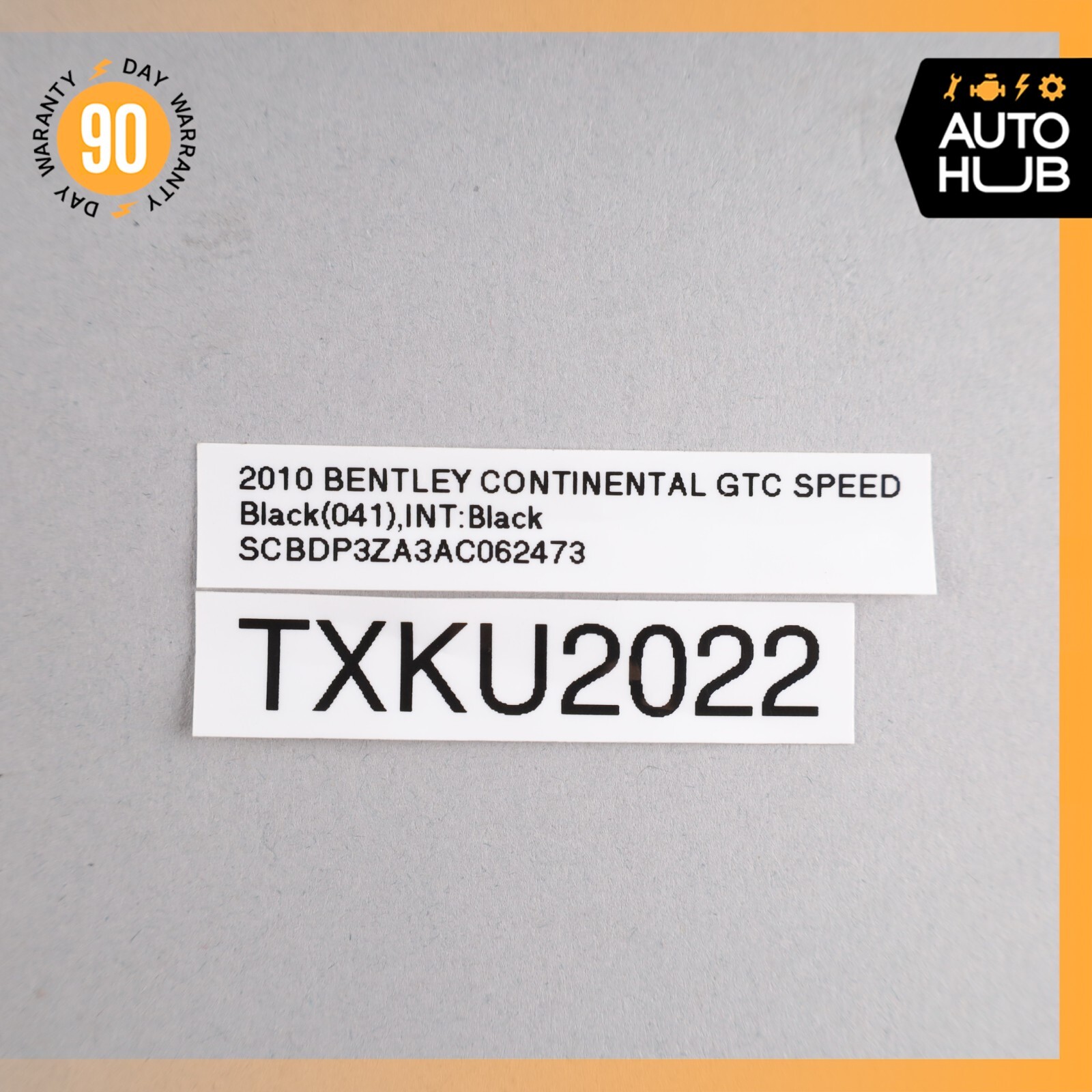 03-12 Bentley Continental GTC Speed Steering Column Adjustment Switch OEM 83k