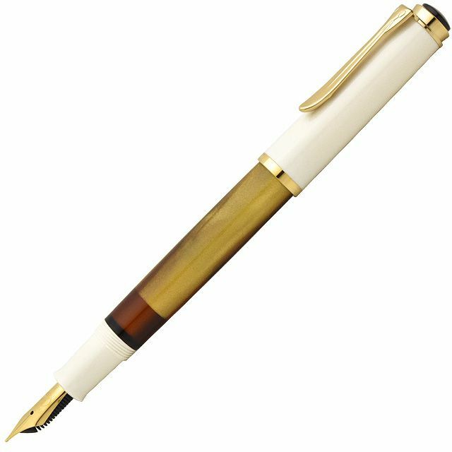 Pelican fountain pen special product classic M200 gold marble 600