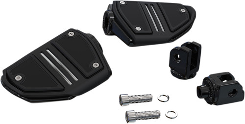 CIRO - Twin Rail Footpeg Black For Softail | 61427