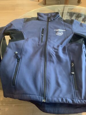 Intel Reebok Jacket Size S Blue D1c 32nm Technology And Soc Leadership  2012 A10
