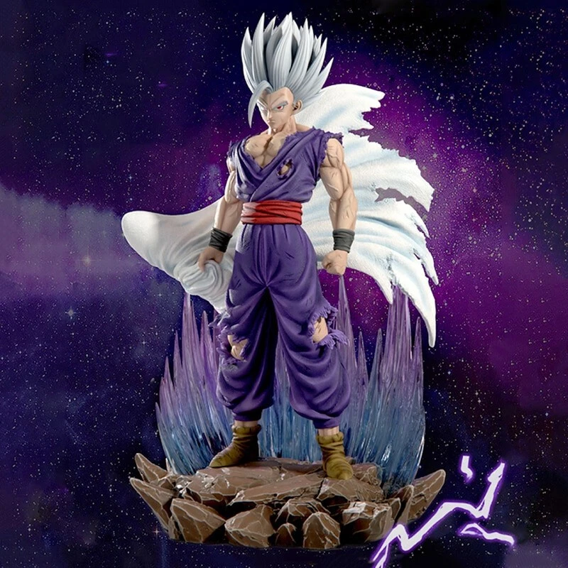 New Anime Dragon Ball Son Gohan Beast Mode Super Hero Figure 36cm PVC Model  Toys 