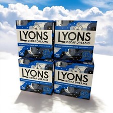 Lyons Decaf Dreams Retail Packs 4 x 10 x 7g. Decaffeinated Coffee (40 bags).