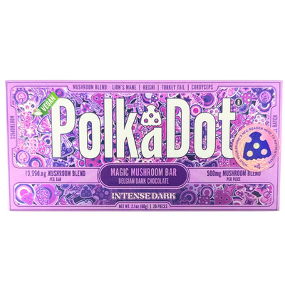 Authentic PolkaDot Magical Mushroom Belgian Milk - 10,000mg  | Intense Dark