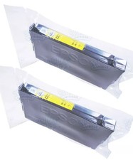 2PK Genuine Epson 822 Yellow Workforce Pro WF-4830 WF-4834 WF-4820 WF-3820