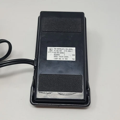 YDK Electronic Sewing Machine Foot Controller Speed Pedal YC-482J-1 - Picture 5 of 5