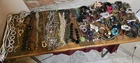 SHIPS TODAY! 8 POUND LOT Vintage Fashion Jewelry Costume Craft bracelets, neckla