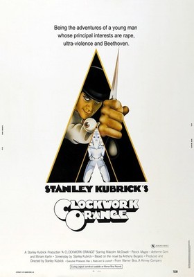 Poster Plakat A Clockwork Orange (1971) Uhrwerk Orange 	Stanley Kubrick #747