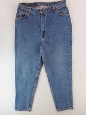 VTG Levis 9922 Jeans Women 16 Short Blue Tapered Fit Leg 90s USA Made Orange Tab