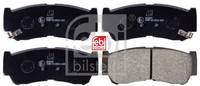 Febi Bilstein 16668 Bremsbelagsatz FüR Scheibenbremse Bremsbelagsatz