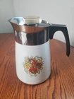 New ListingVintage CorningWare Spice Of Life LeCafe Coffee Carafe 6 Cup 9.25" P-146