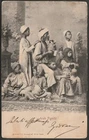 1907 30 SET EGYPTIAN POSTCARD FRANKED WITH C.10 "FLORAL" ISOLATED