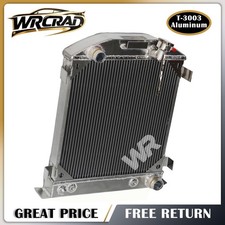 17 Radiator For Ford 1932 Chopped Hot Rod Wchevy 350 V8 Engine At Mt Aluminum