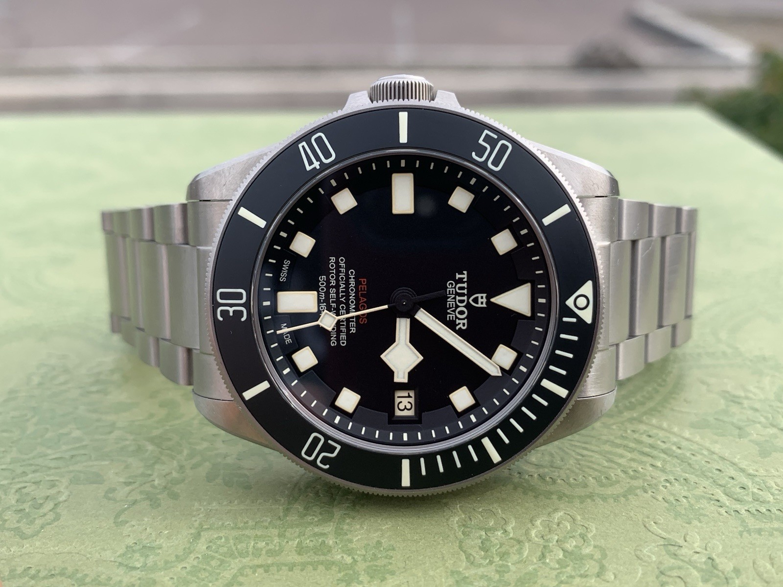 2023 Tudor Pelagos LHD Titanium 42mm Black Dial Automatic Watch 25610TNL