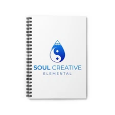 Soul Creative Elemental Spiral Notebook - Ruled Line