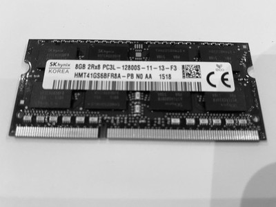 1 x 8GB PC3L DDR3 Laptop Arbeitsspeicher RAM