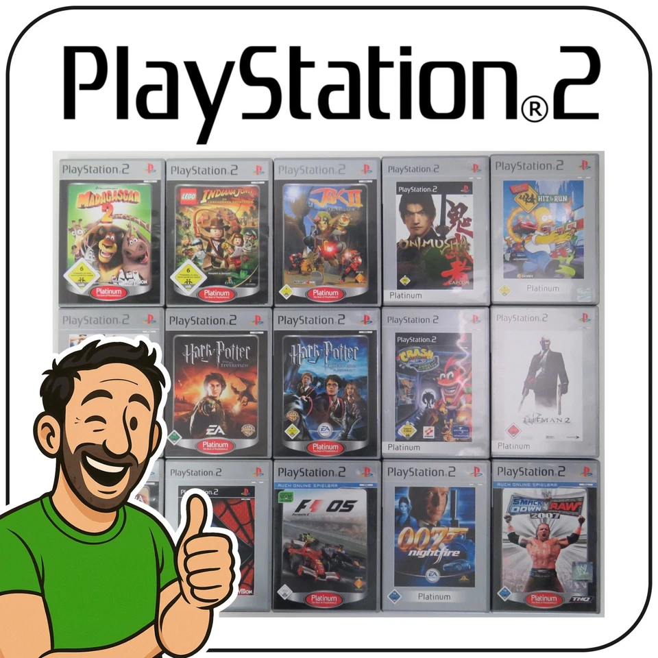Best of Playstation 2 Platinum - CIB - Komplett - Spiele Auswahl - PS2 Spiele - Bild 1 von 1