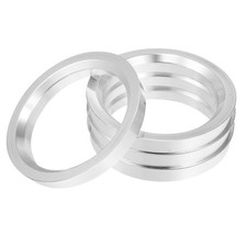 4 PCS Hub Centric Rings 73.1mm OD to 59.1mm ID, Aluminum Alloy Wheel Bore Spacer
