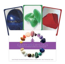 Carry Me Crystals Lot De Cartes D’Oracle Chakra Avec Livre Neuf