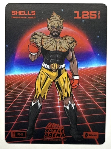 2025 Bo Jackson Battle Arena Shells Donnie Shells Power Glove Battlefoil Brawl