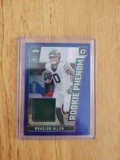 2024 Panini Donruss Optic - Rookie Phenom Braelon Allen #RPB-BAN Blue Hyper