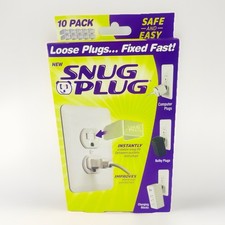 Snug Plug Loose Outlet Plug Fix  Outlet Insert Prevent Loose Plugs 10 pack