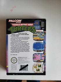 Teenage mutant hero turtle NES Nintendo Game Complete,  Box & Instruction Manual