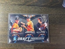 2019 Bowman Draft Hall Grayson Rodriguez Adley Rutschman Progression #DPR-BAL