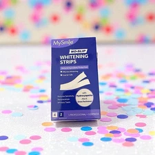 My Smile No-slip Teeth Whitening Strips Pack Of 4 Strips 2 Treatments NIB