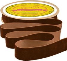 Brown Velvet Ribbon 1 Inch X 25 Yards Fabric Christmas Ribbon for Gift Wrapping