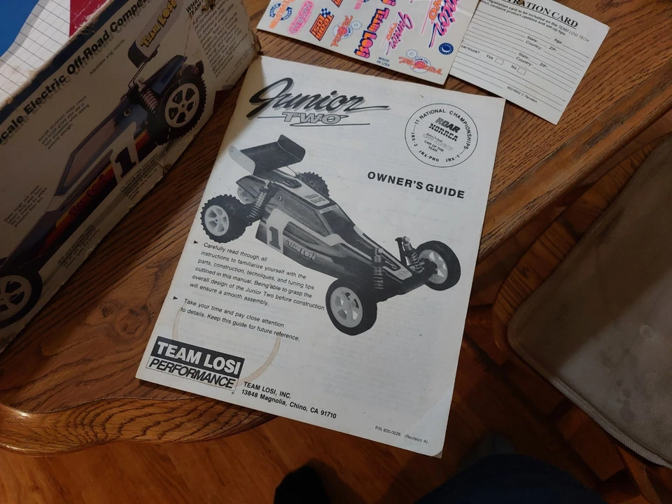 VINTAGE LOSI JUNIOR 2 (NEW) VINTAGE LOSI VINTAGE RC CAR - Image 2 of 4