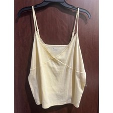 No Boundaries Lace Trim V-Neck Cami, Women's size XXL H-006