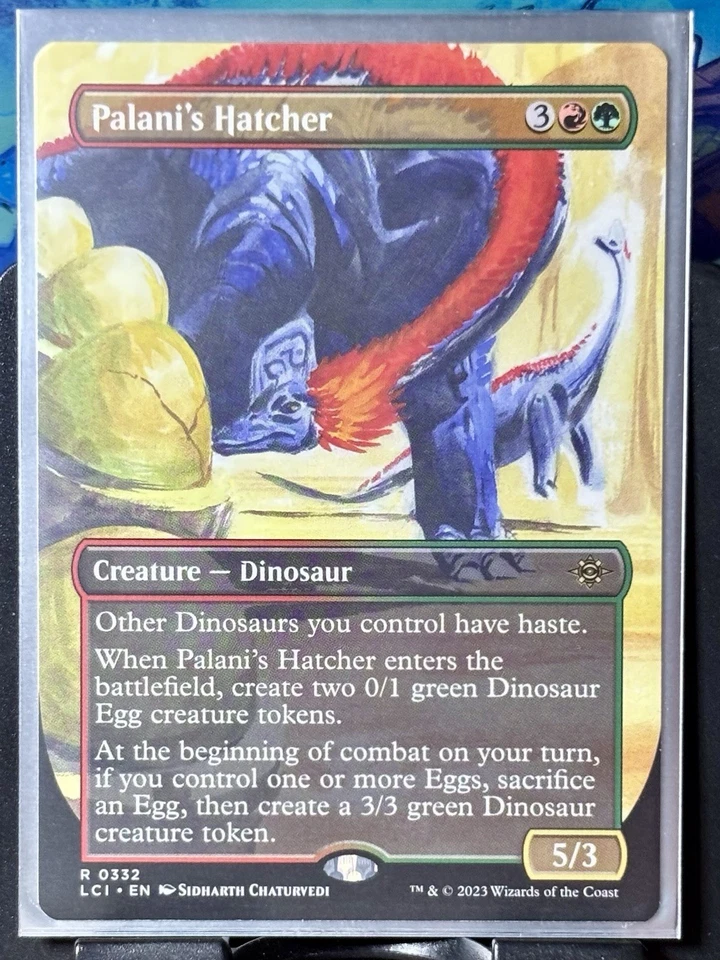 Palani's Hatcher (Borderless) - Reg - MTG - LCI - 0332 - RARE ~ NM - Image 2 of 4